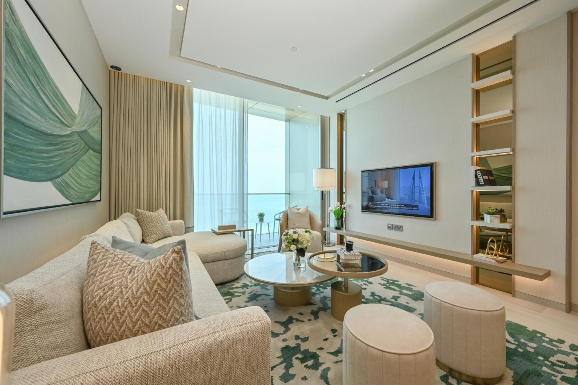 Hotel Onyx Rotana Manáma Exteriér fotografie Living room
