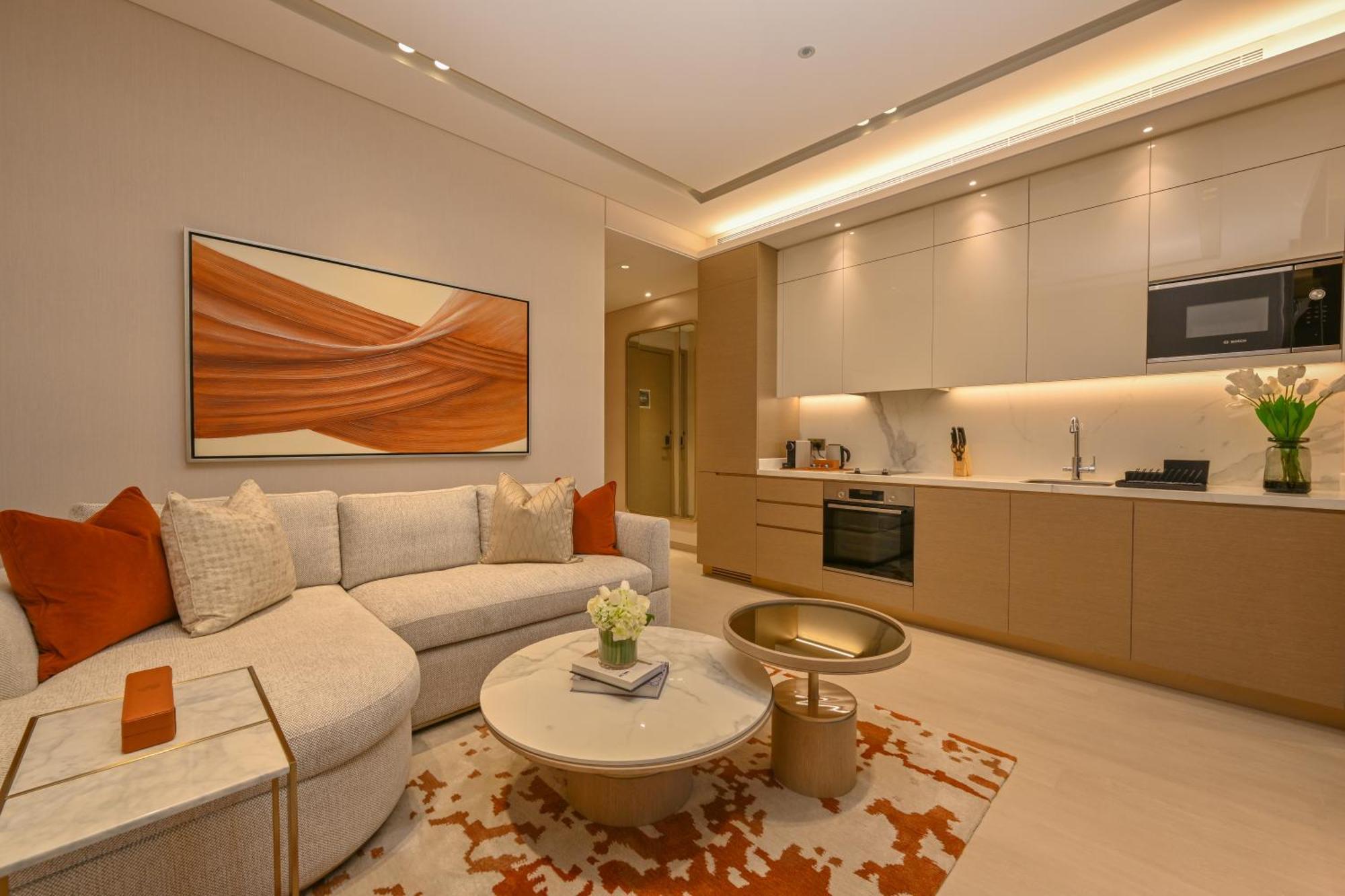 Hotel Onyx Rotana Manáma Exteriér fotografie A typical apartment interior